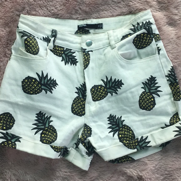 BDG pineapple shorts - Picture 4 of 5